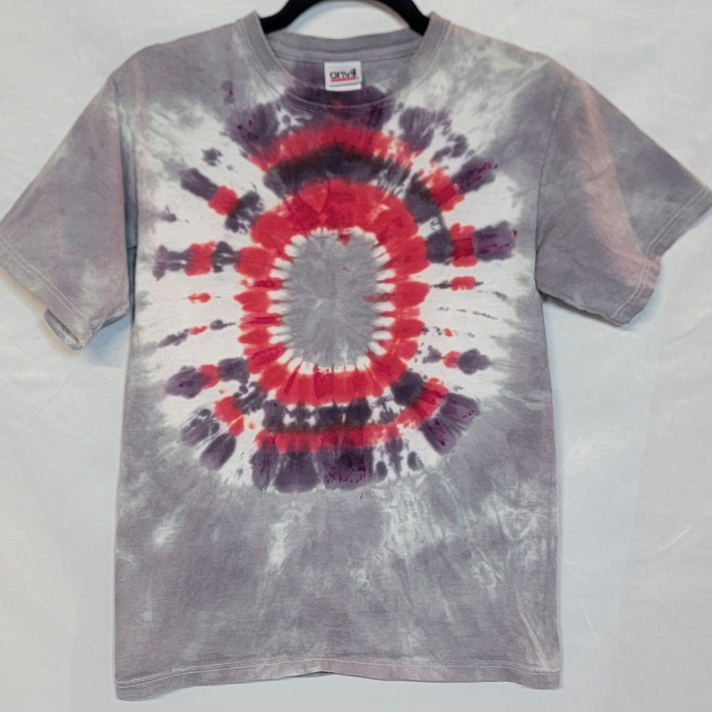 Ohio State Buckeyes Inspired Mens Small Tie-Dye Shirt